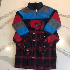 Boys 4T Fleece and Flannel Bundle